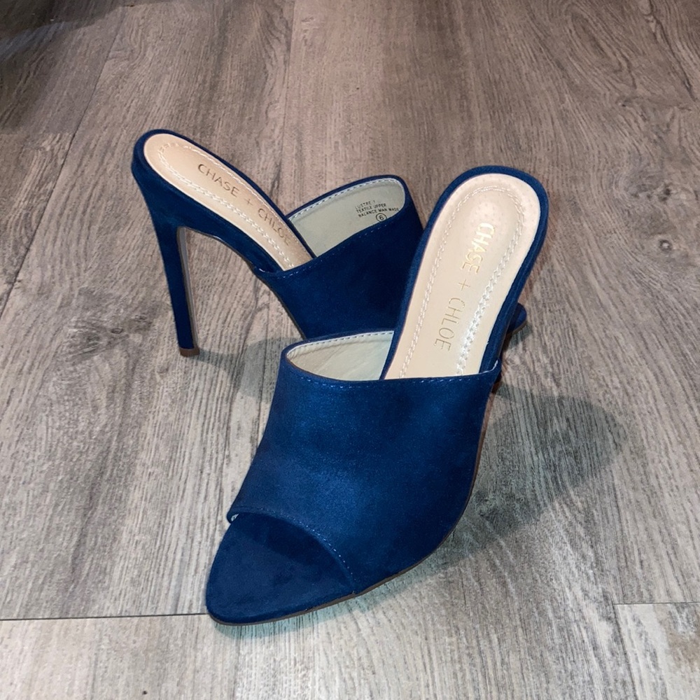 Navy High Heel